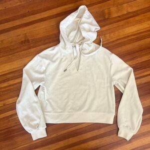 NWT 🌹 Velour Hooded Sweatshirt Size S